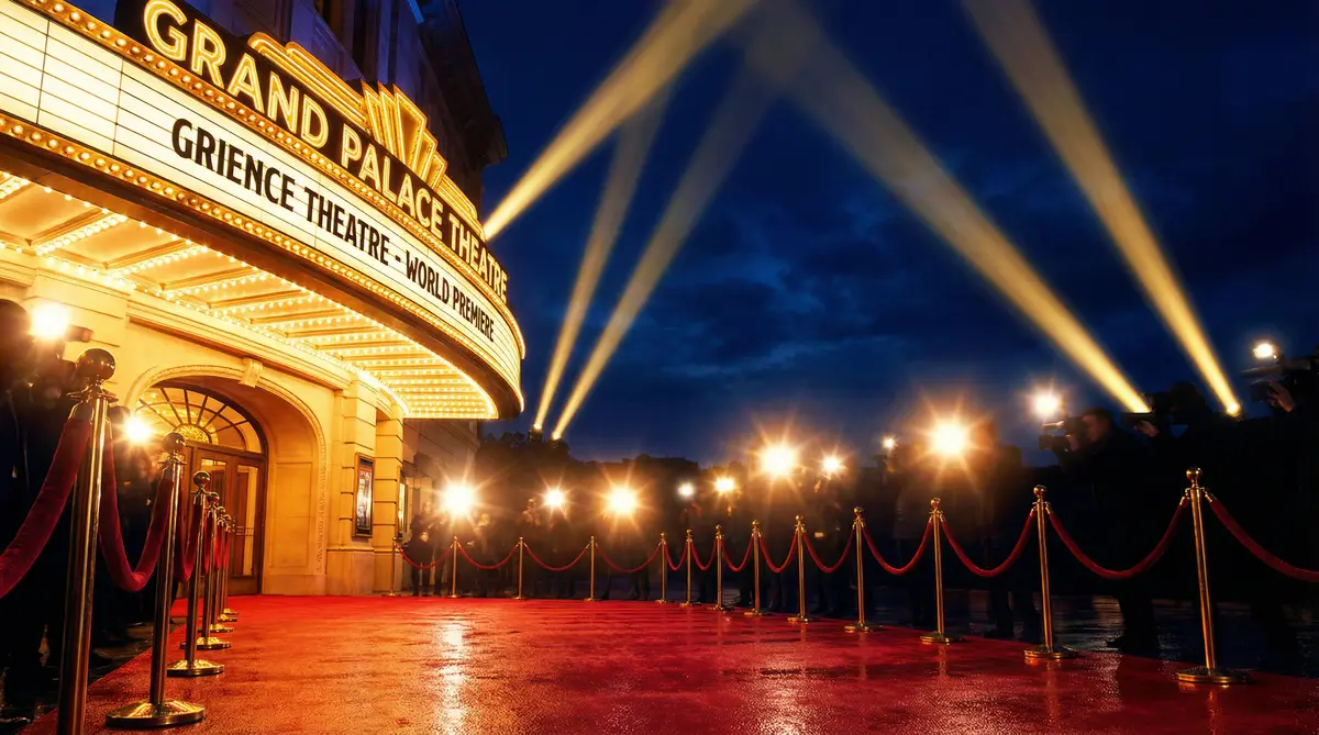 日本女优 首映红毯盛典现场